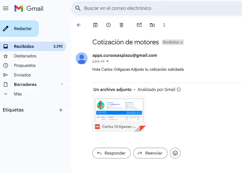 Enviar Correos Automáticos con PDF desde AppSheet Usando Google Apps Script