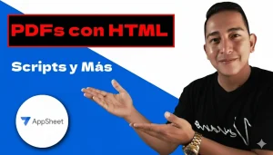 Crea PDFs con HTML y CSS en AppSheet: Tutorial Completo con App Scripts y Bots de Automatización