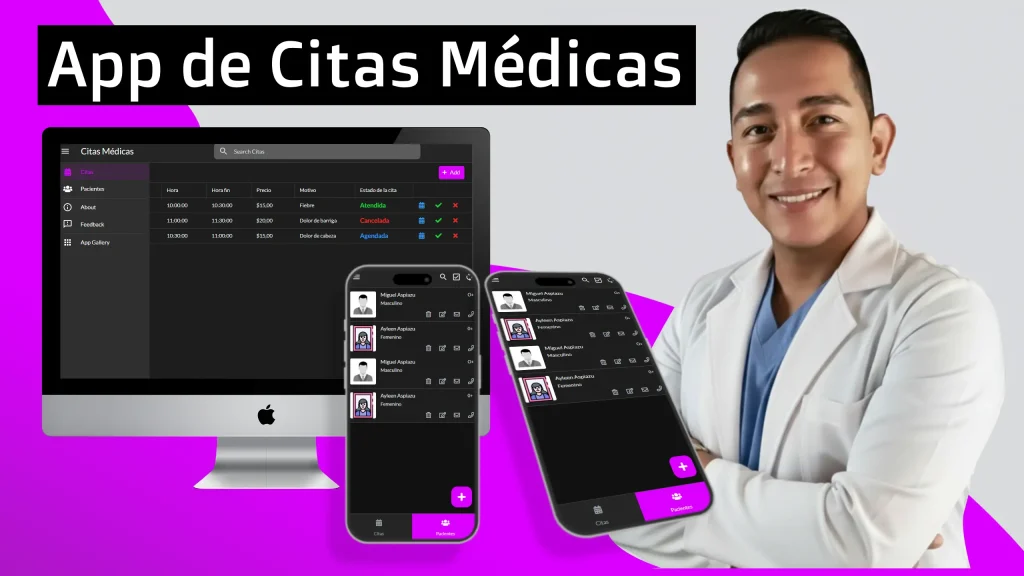 Cómo crear una aplicación de citas médicas con AppSheet (sin programar)