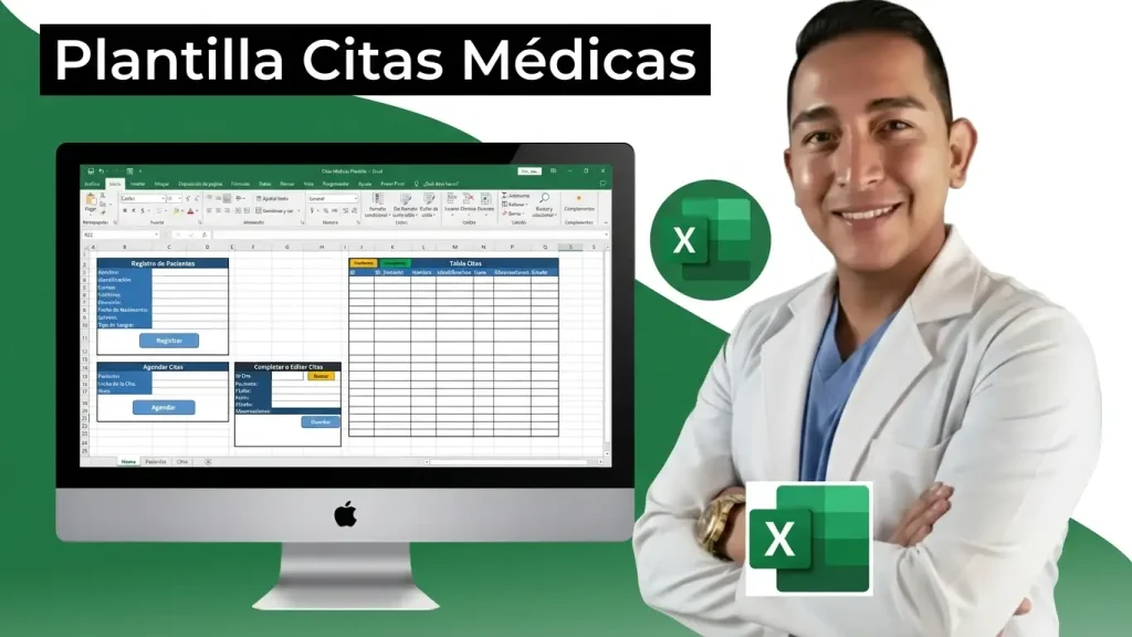 Cómo Crear un Sistema de Citas Médicas en Excel con Macros VBA e IA (Sin Saber Programar)